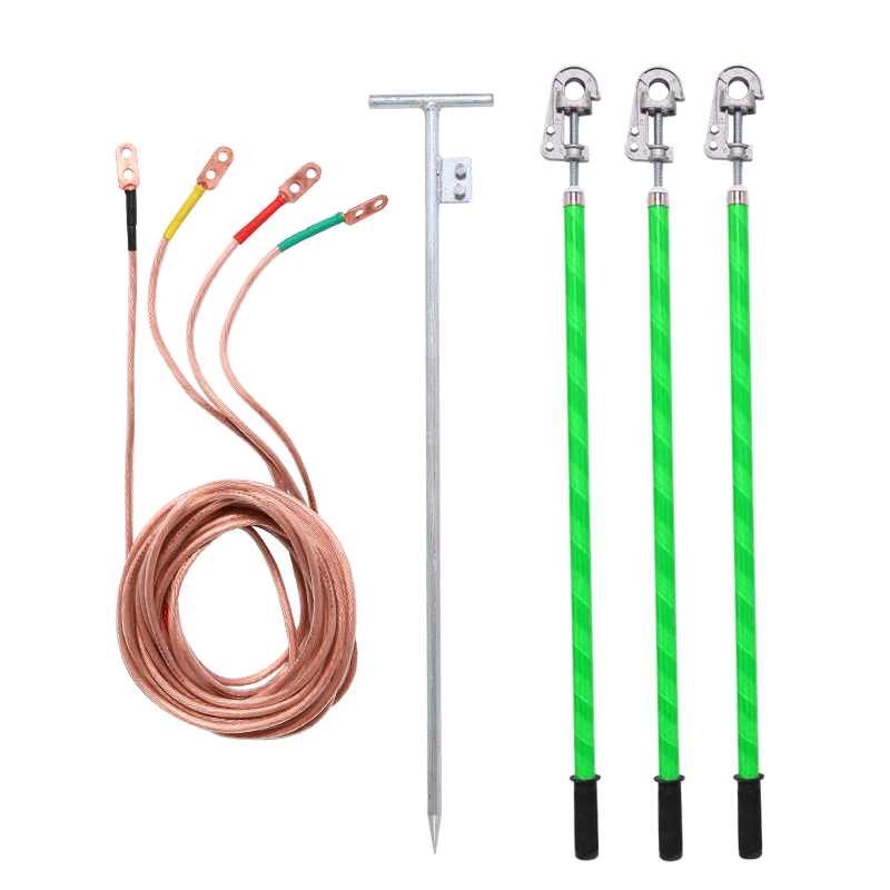 Earthing Grounding Rod - High Voltage Grounding Cluster Copper Earth