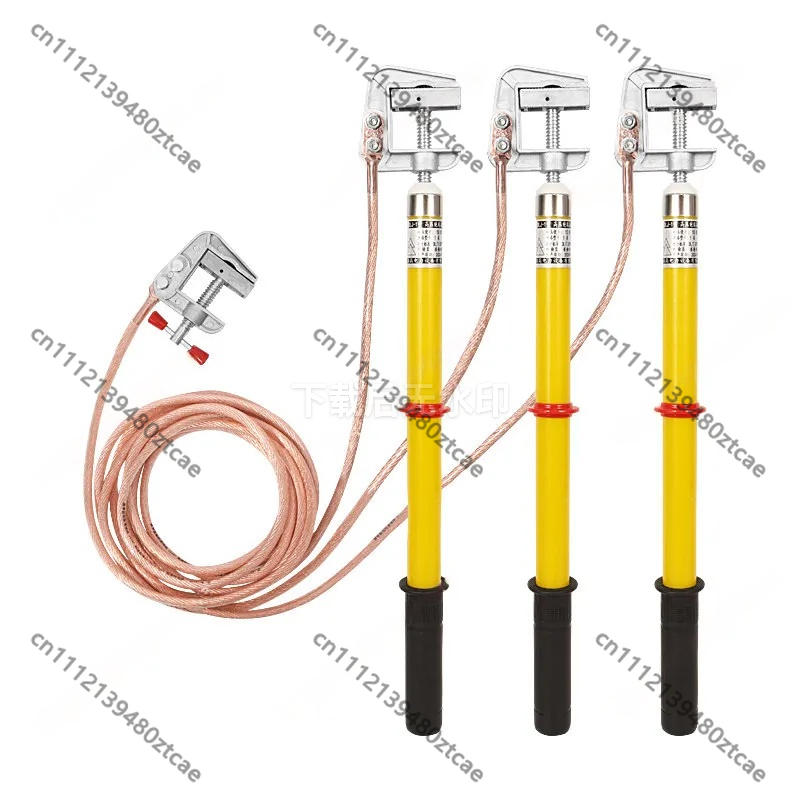 Earthing Grounding Rod - 10KV High Voltage Grounding Wire Power