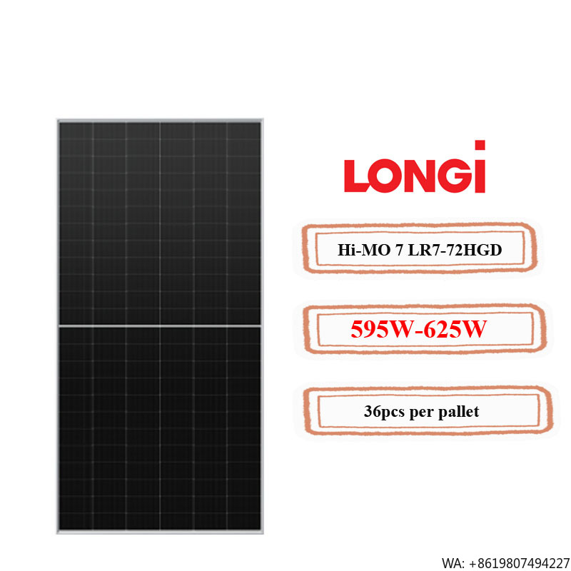 Longi Panel Hi-Mo 7 - Longi Hi-MO 7 LR8-66HGD 595~625M High