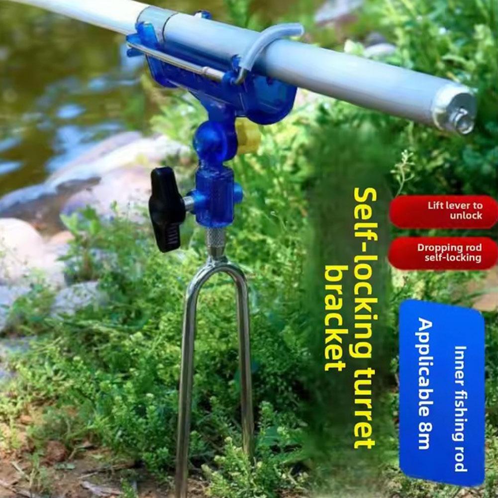 Earthing Grounding Rod - Universal Fishing Rod Holder Adjustable Auto