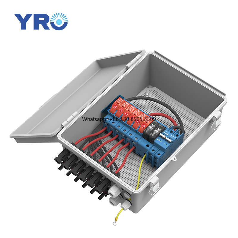 Waterproof Junction Box Solar - Waterproof IP65 DC Junction Box 550V