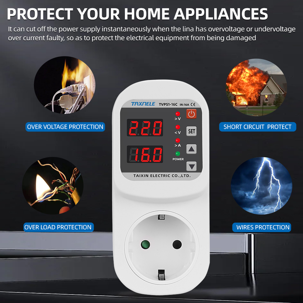 Automatic Voltage Current Prot - đánh giá và giá Ac Surge Protector