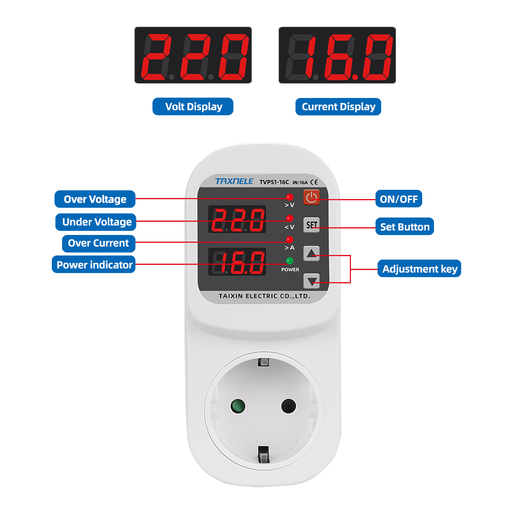 Automatic Voltage Current Prot - đánh giá và giá Ac Surge Protector