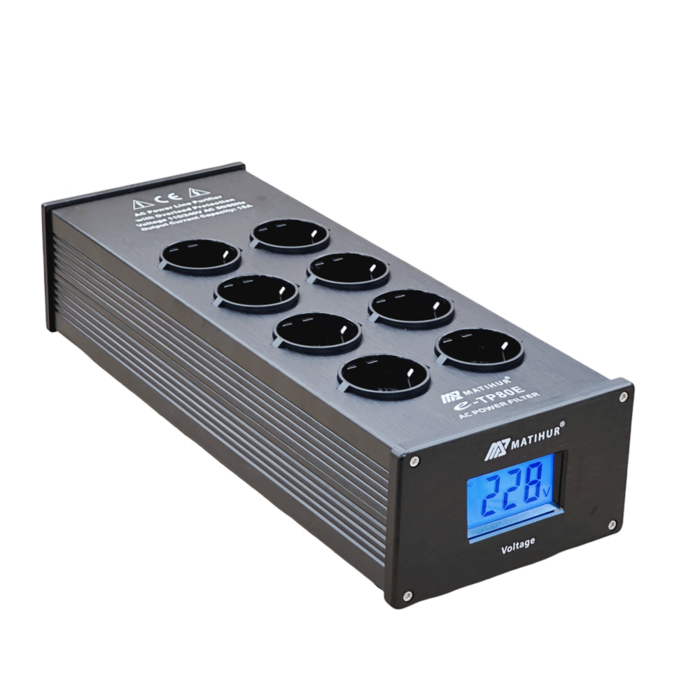 MATIHUR E-TP80 Nhiễu Âm Thanh  - đánh giá và giá Ac Surge Protector