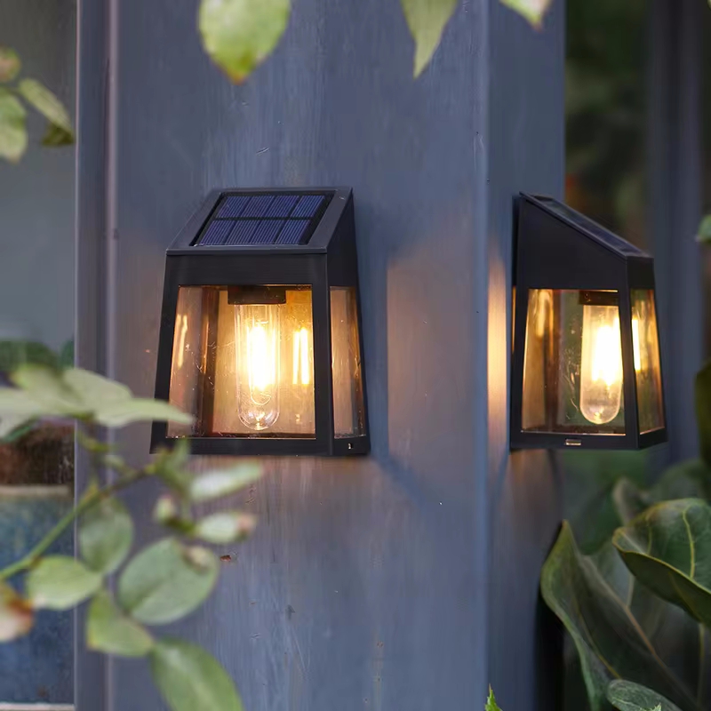 Solar Wall Light Outdoor Water - đánh giá và giá Waterproof Junction Box Solar