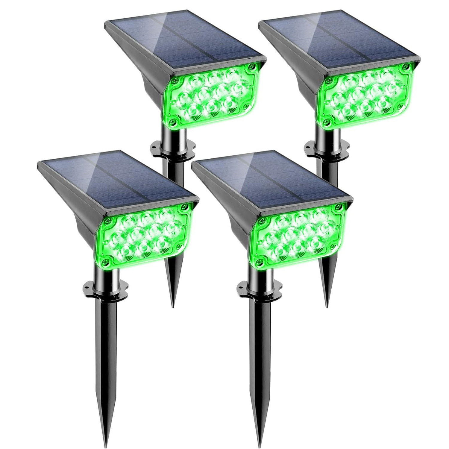 4pcs Solar Spotlight Outdoor G - đánh giá và giá Waterproof Junction Box Solar