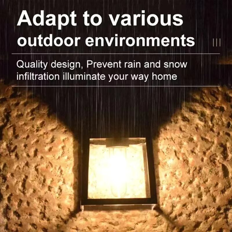 Solar House Lights Outdoor Gar - đánh giá và giá Waterproof Junction Box Solar