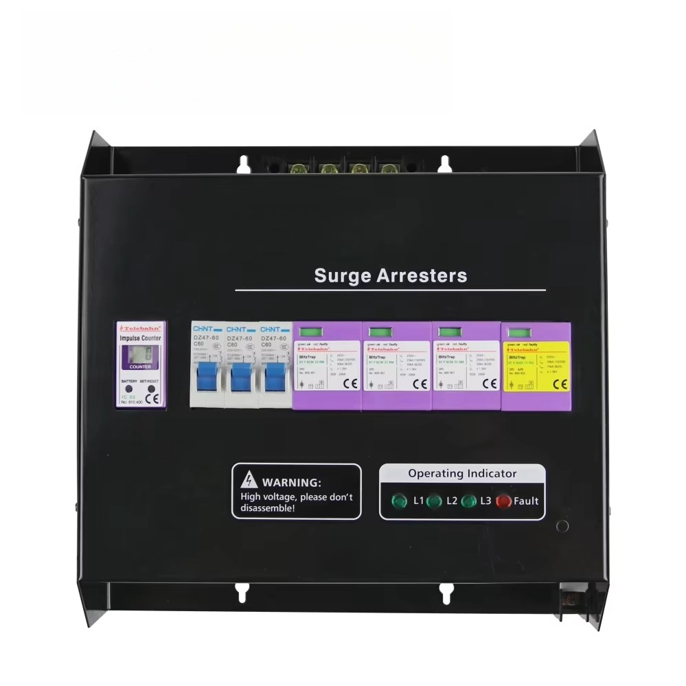 230V/400V/255V AC 25kA 50kA 75 - đánh giá và giá Ac Surge Protector