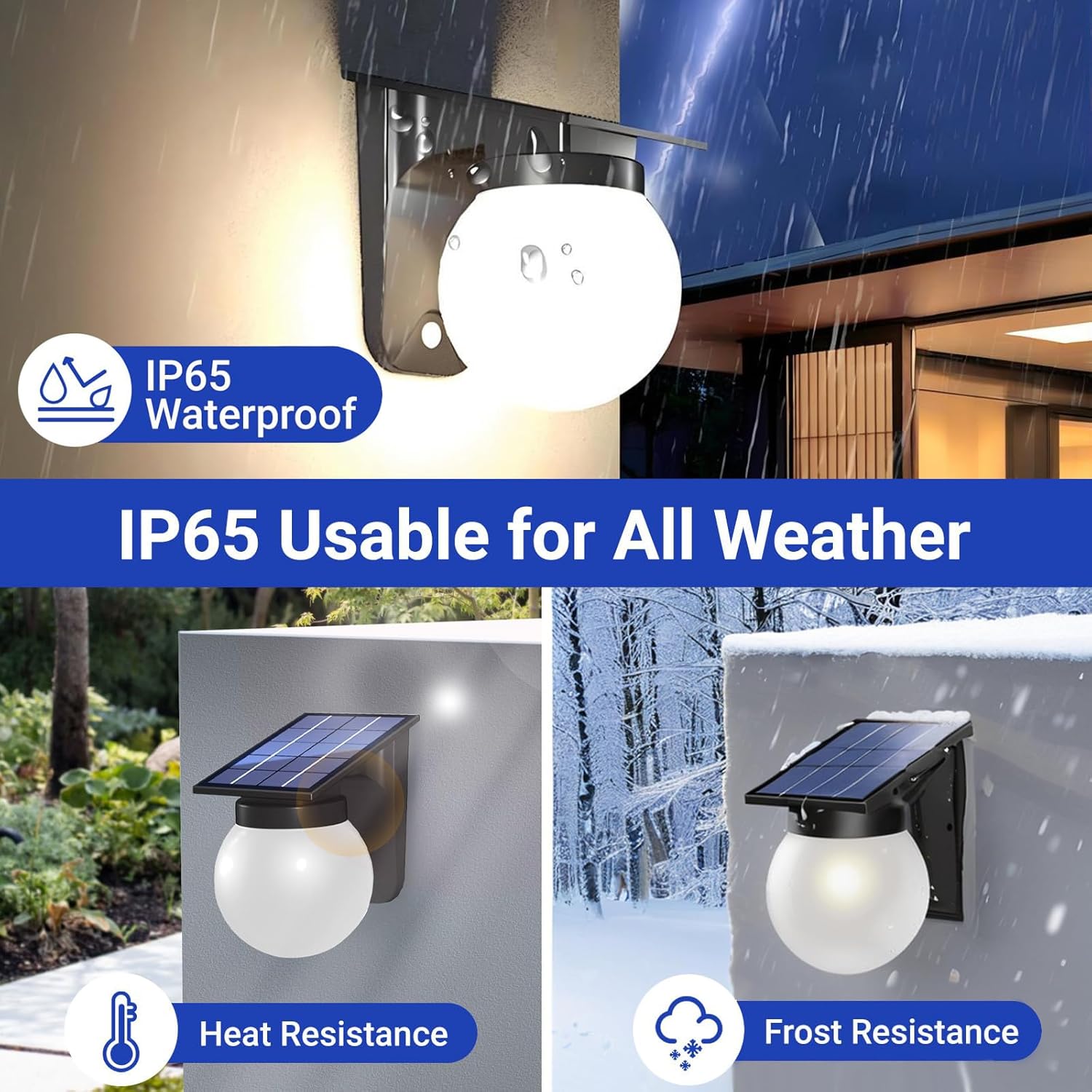 Solar Sphere Wall Lights Outdo - đánh giá và giá Waterproof Junction Box Solar