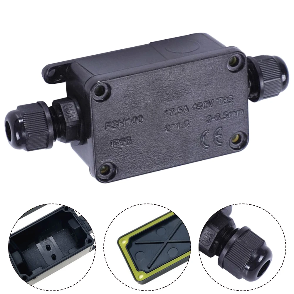 2 Way Outdoor Junction Box Wat - đánh giá và giá Waterproof Junction Box Solar
