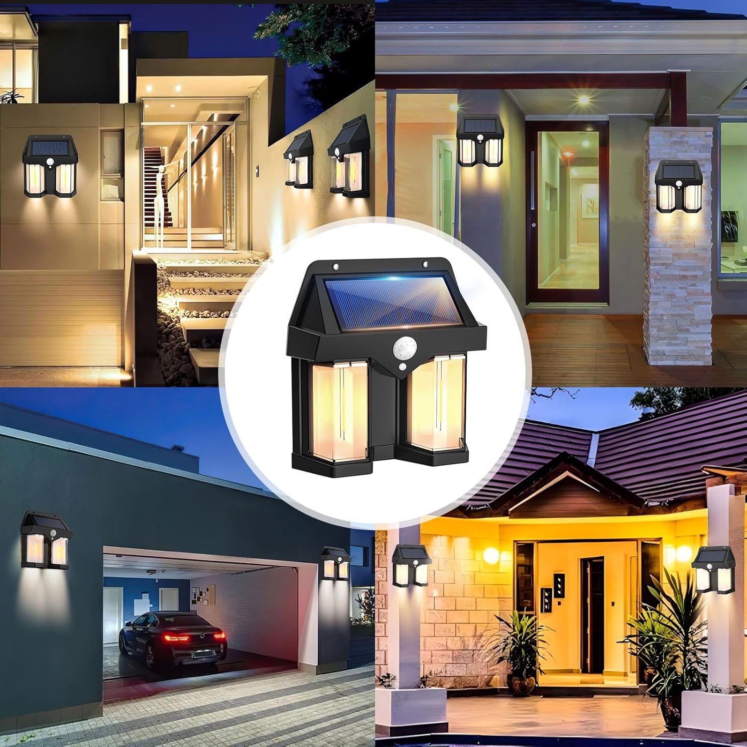 Solar Powered Wall Light Vinta - đánh giá và giá Waterproof Junction Box Solar