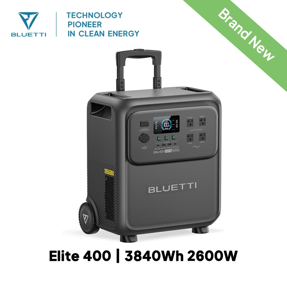BLUETTI Elite 400 2600W 3840Wh - đánh giá và giá Lifepo4 Battery Pack
