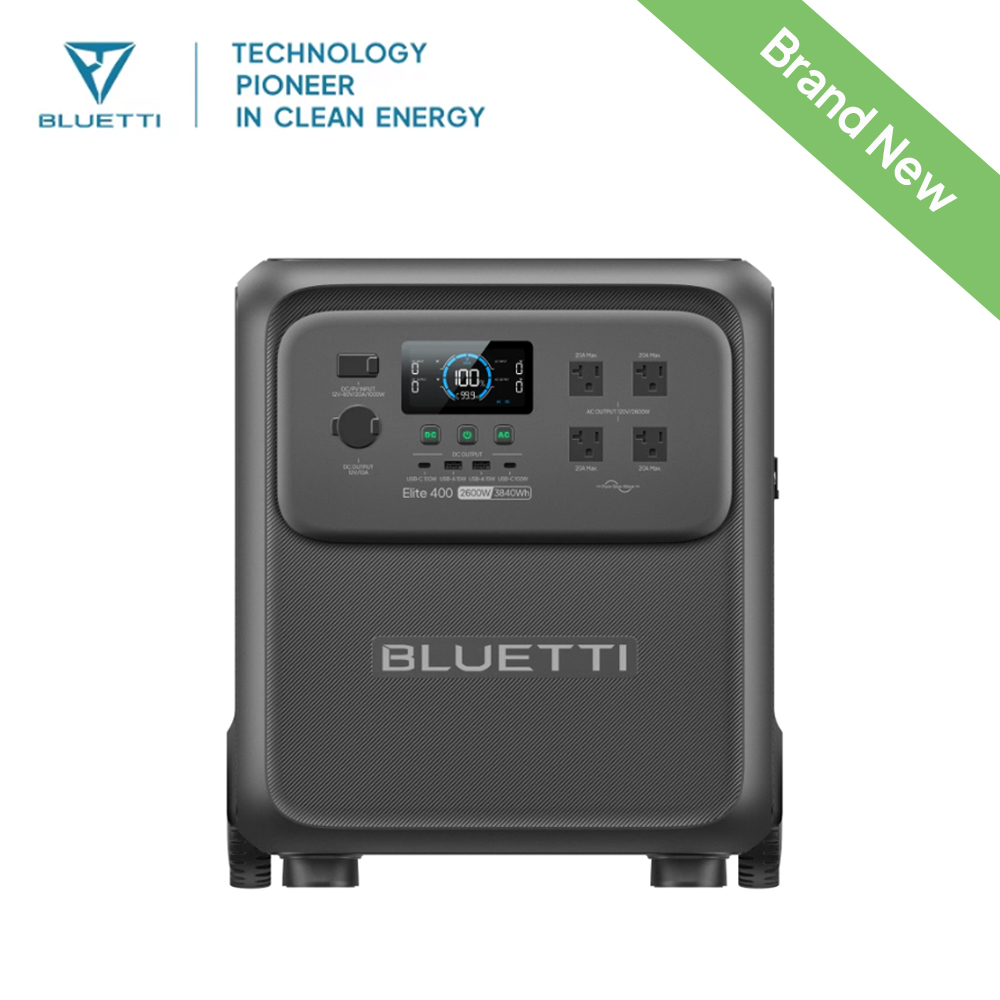BLUETTI Elite 400 2600W 3840Wh - đánh giá và giá Lifepo4 Battery Pack