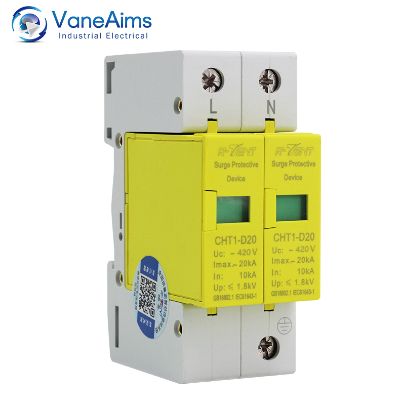 AC SPD 2P Nhà Tăng Bảo Vệ Thiế - đánh giá và giá Ac Surge Protector