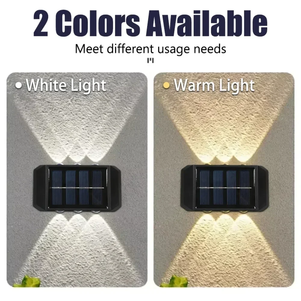 4/6/8 LED Solar Outdoor Light  - đánh giá và giá Waterproof Junction Box Solar
