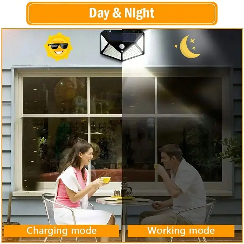 100LED Outdoor Solar Garden Li - đánh giá và giá Waterproof Junction Box Solar