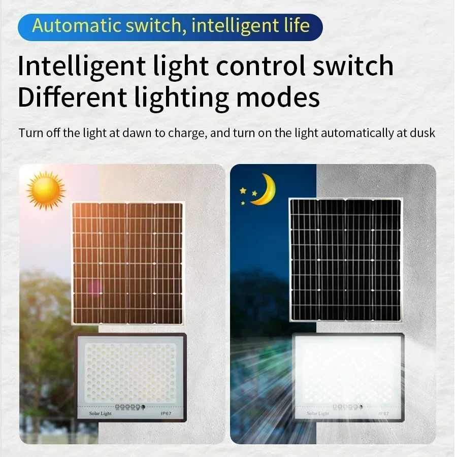 500W Solar Lights Outdoor Gard - đánh giá và giá Waterproof Junction Box Solar