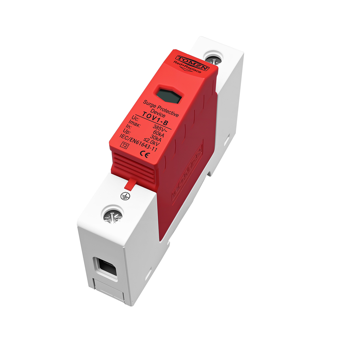AC SPD 1P 20KA 40KA 60KA 275V  - đánh giá và giá Ac Surge Protector