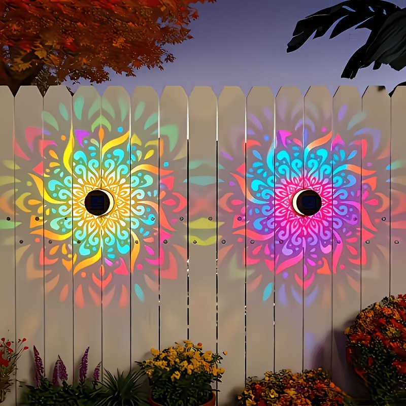 Solar LED Wall Light Mandala P - đánh giá và giá Waterproof Junction Box Solar