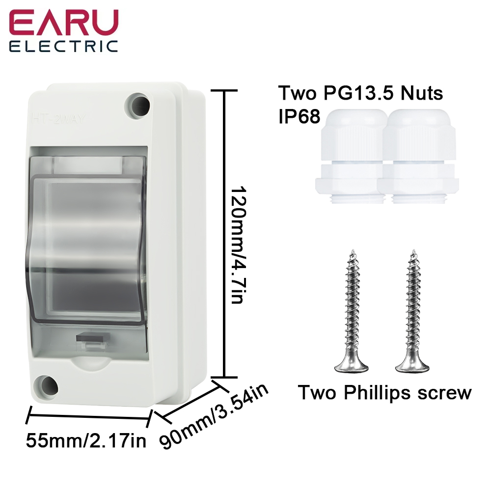 HT-2 IP65 Waterproof Distribut - đánh giá và giá Waterproof Junction Box Solar